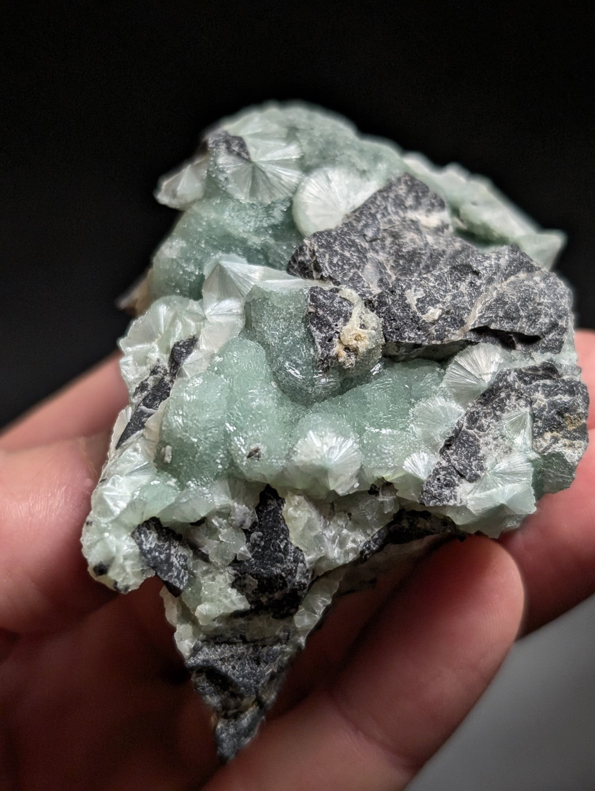 Wavellite -Old Stock - Mauldin Mountain, Arkansas, USA