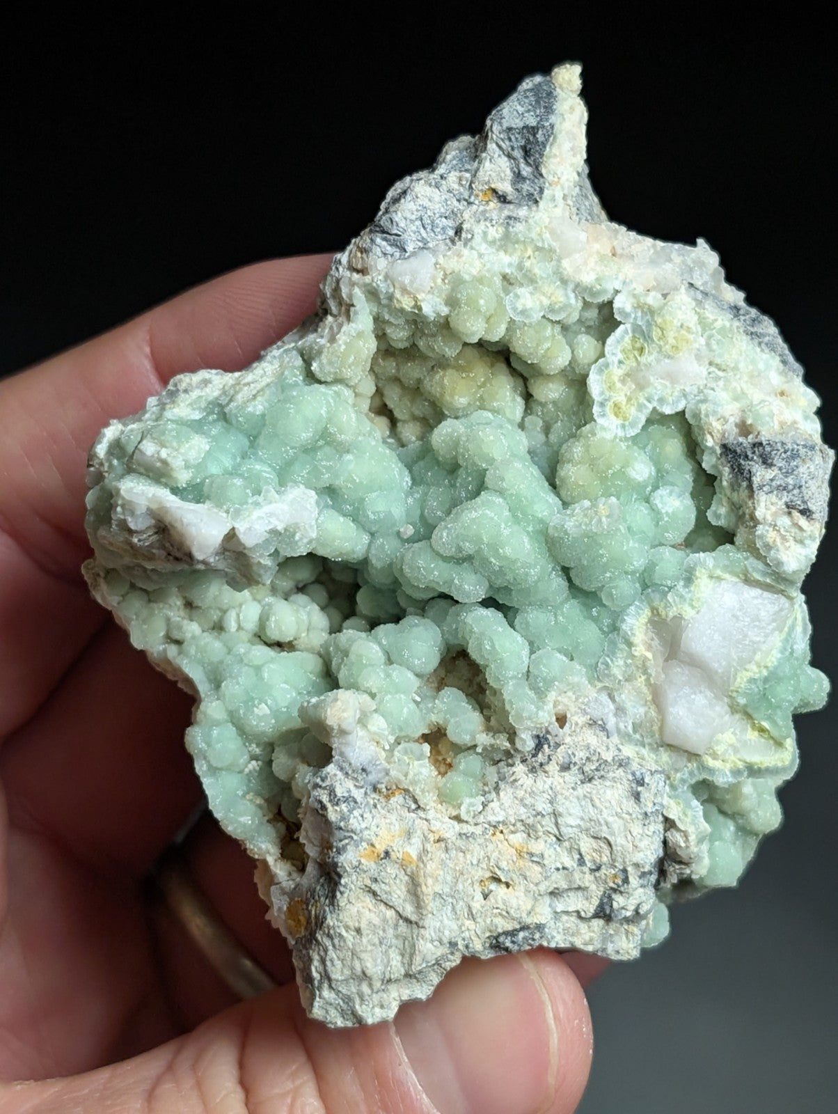 Green Wavellite - Old Stock - Mauldin Mountain, Arkansas, USA