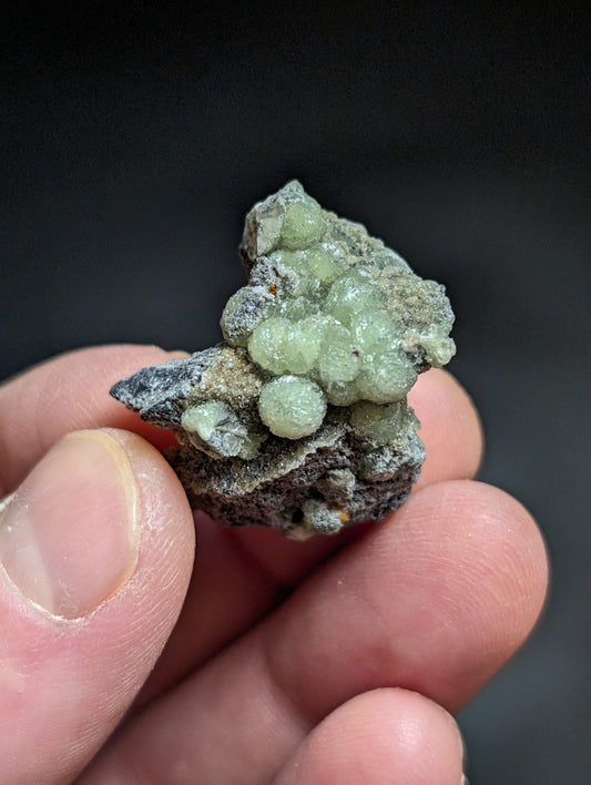 Wavellite w/ SiO2 Pseudomorphs, Mauldin Mountain, Montgomery Co. Arkansas, A++