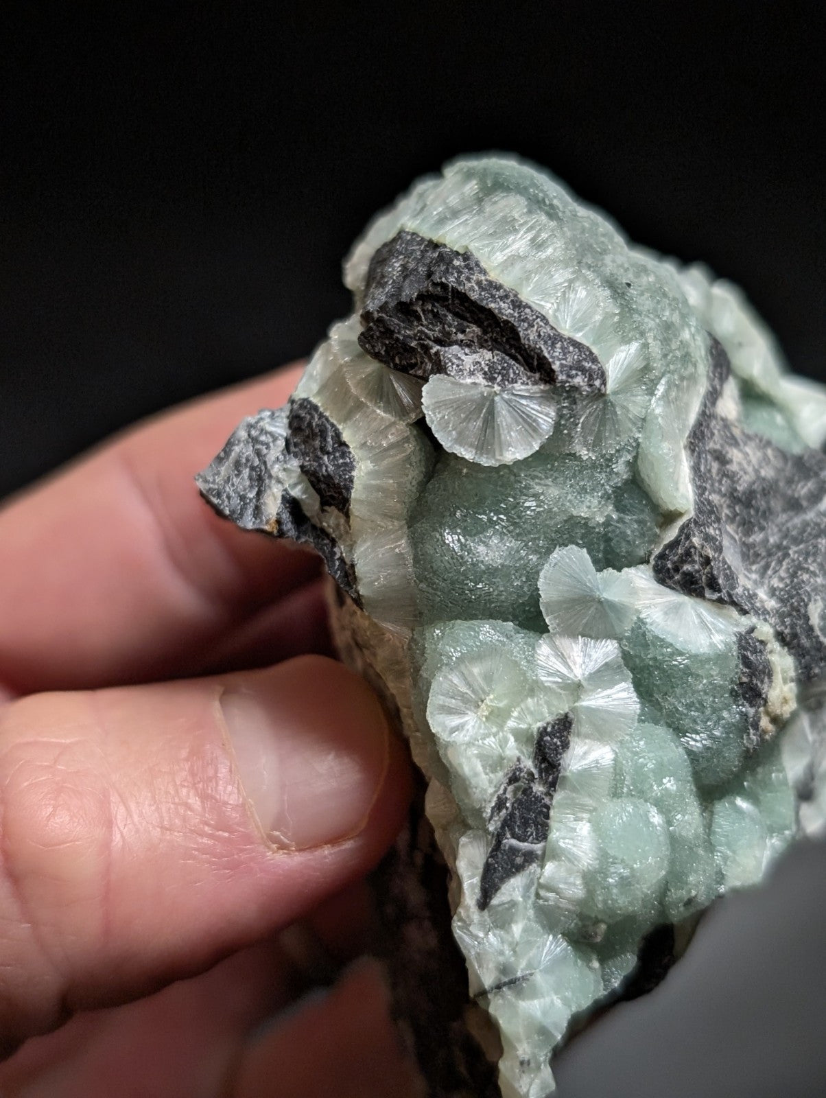 Wavellite -Old Stock - Mauldin Mountain, Arkansas, USA