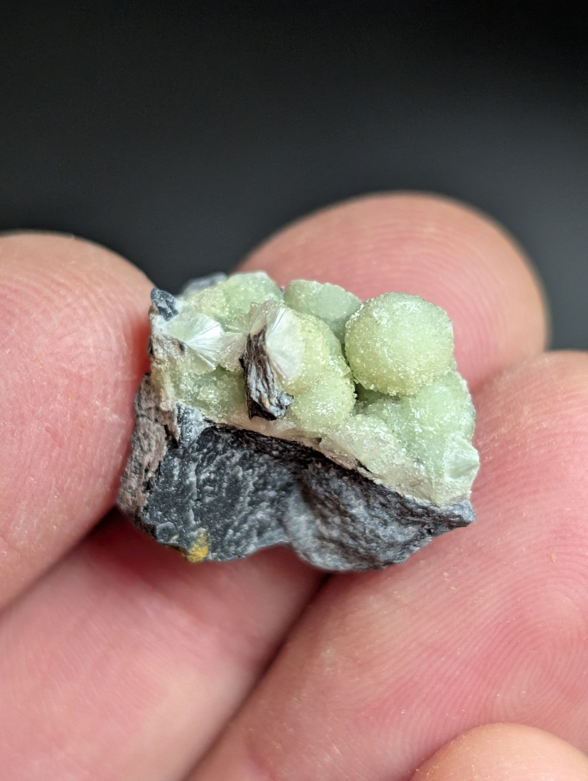 Green Wavellite -Old Stock - Mauldin Mountain, Arkansas