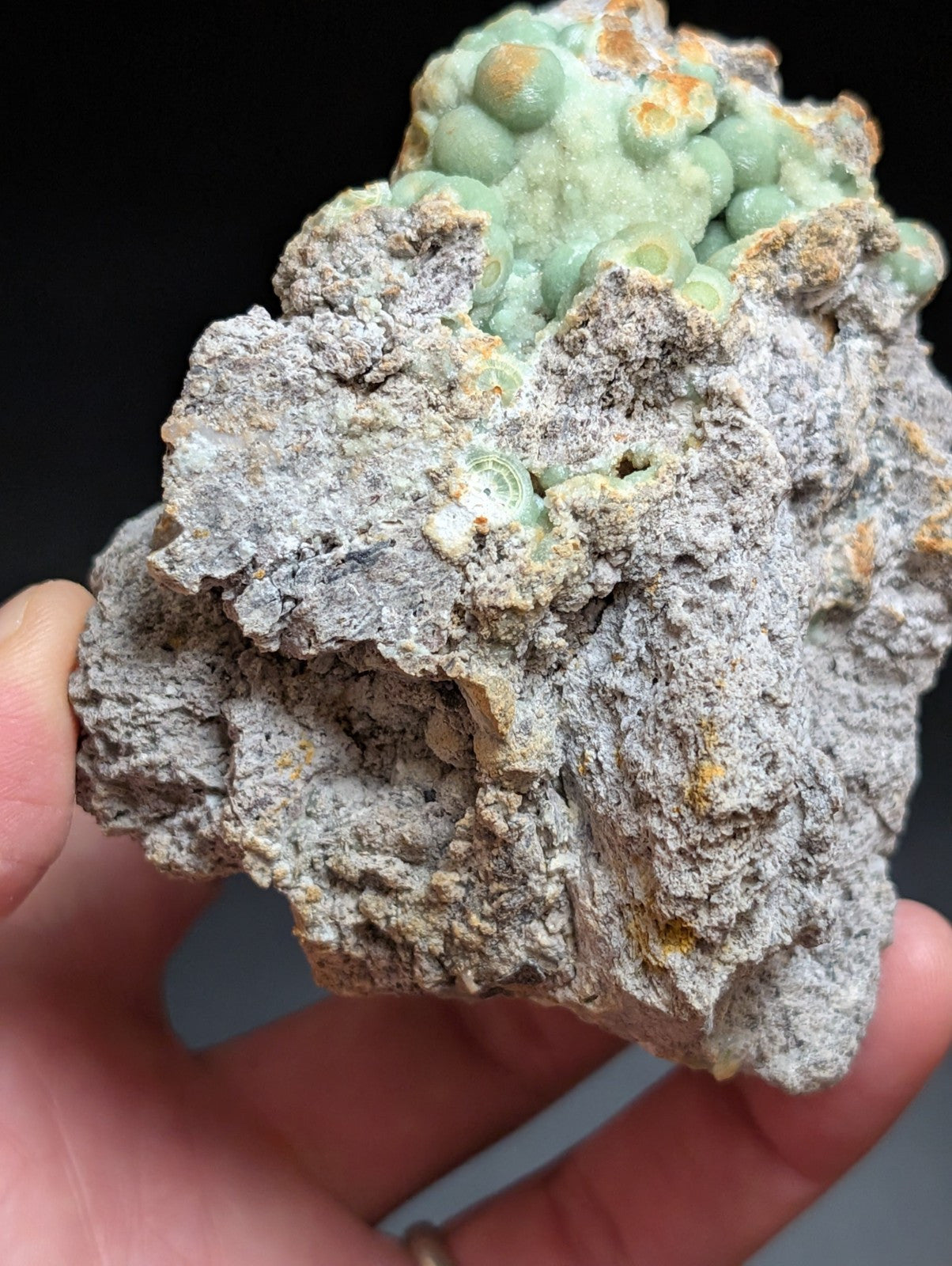 A+++ Wavellite, Vibrant Green -Old Stock - Mauldin Mountain, Arkansas, USA