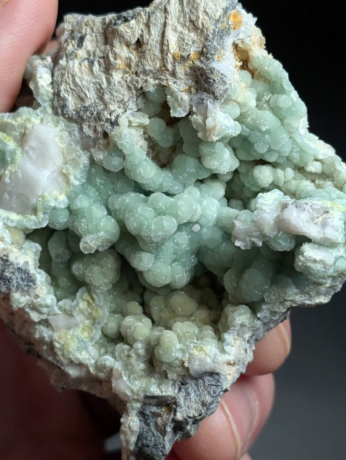 Green Wavellite - Old Stock - Mauldin Mountain, Arkansas, USA