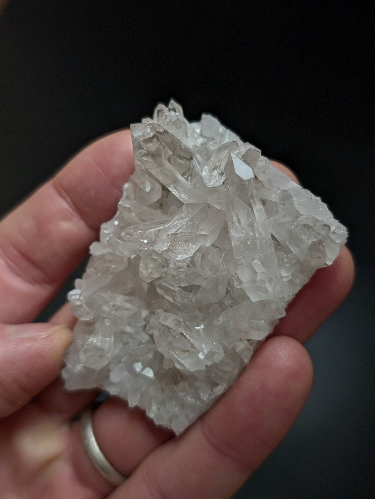 A+ Quartz Crystal Cluster, Old Stock, Montgomery County, Arkansas, ooak