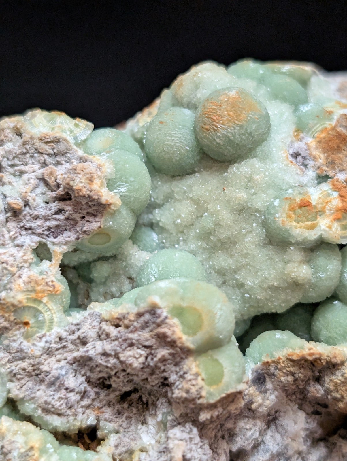 A+++ Wavellite, Vibrant Green -Old Stock - Mauldin Mountain, Arkansas, USA