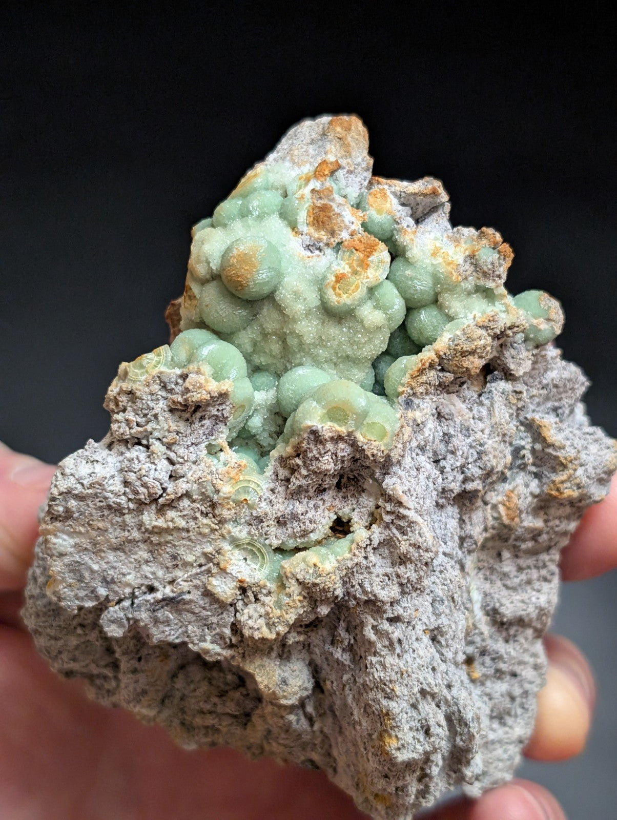 A+++ Wavellite, Vibrant Green -Old Stock - Mauldin Mountain, Arkansas, USA