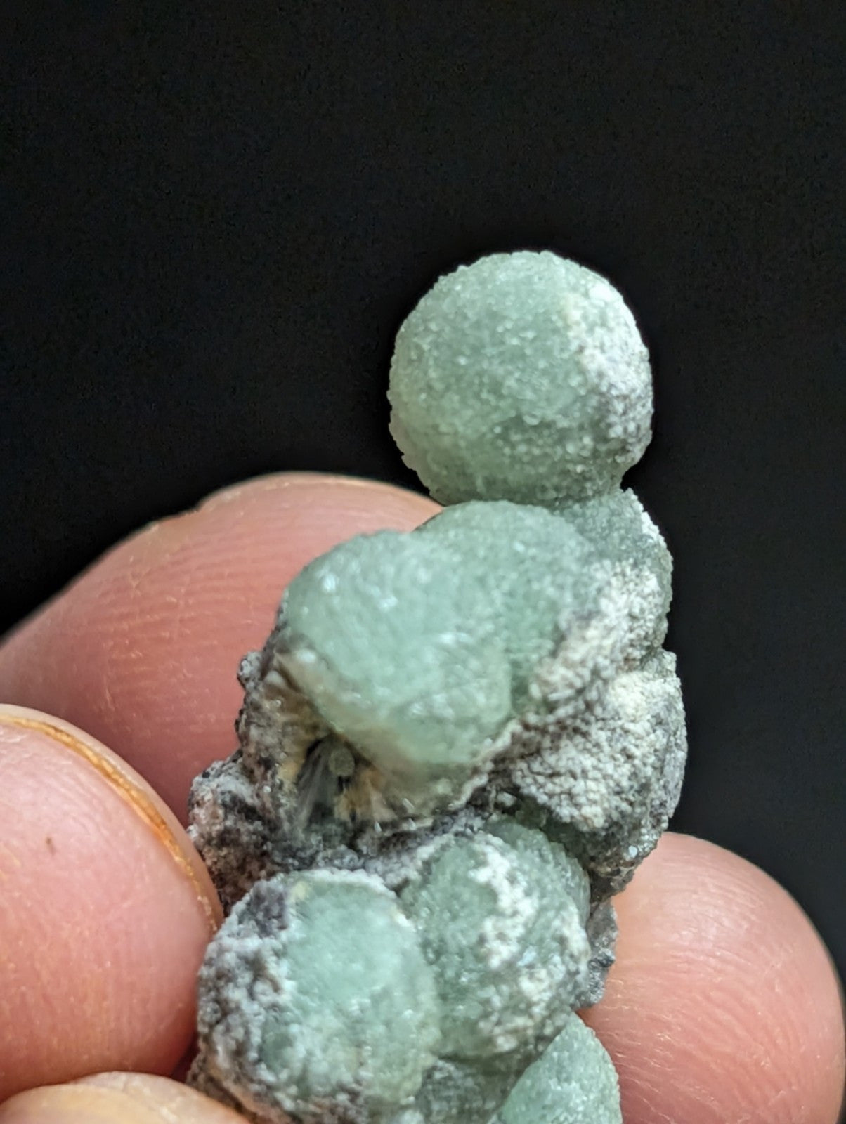 Wavellite w/ SiO2 Pseudomorphs, Mauldin Mountain, Montgomery Co. Arkansas, A++