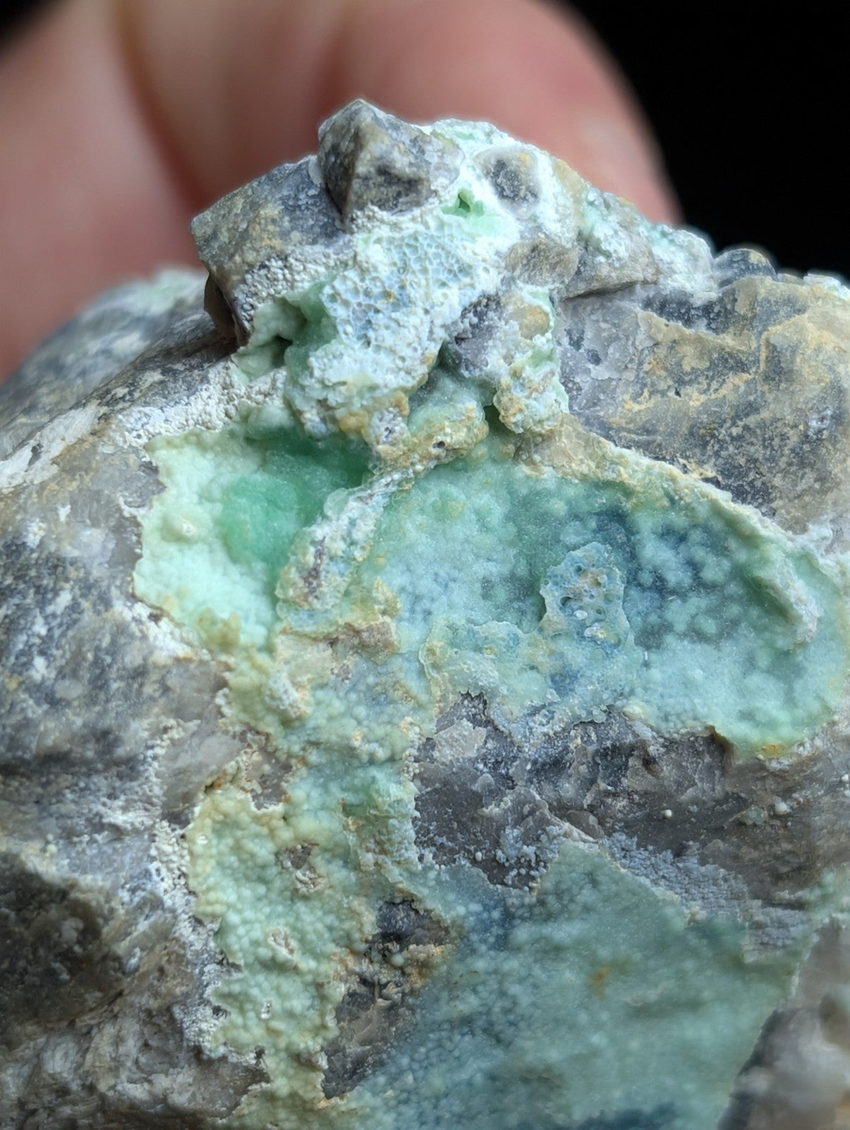 Large Planerite on Quartz, Mauldin Mountain, Montgomery Co. Arkansas (Old Stock)