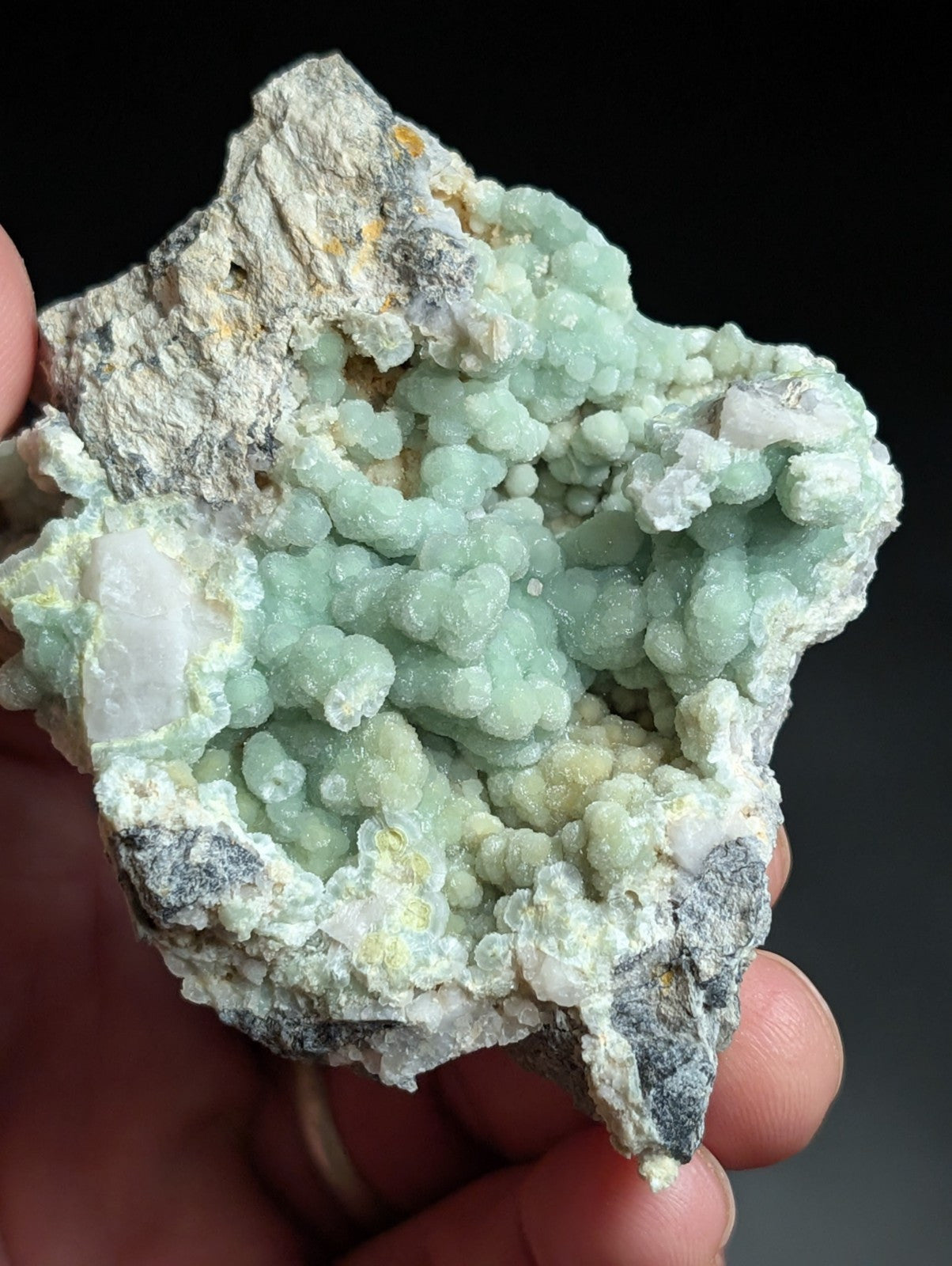 Green Wavellite - Old Stock - Mauldin Mountain, Arkansas, USA