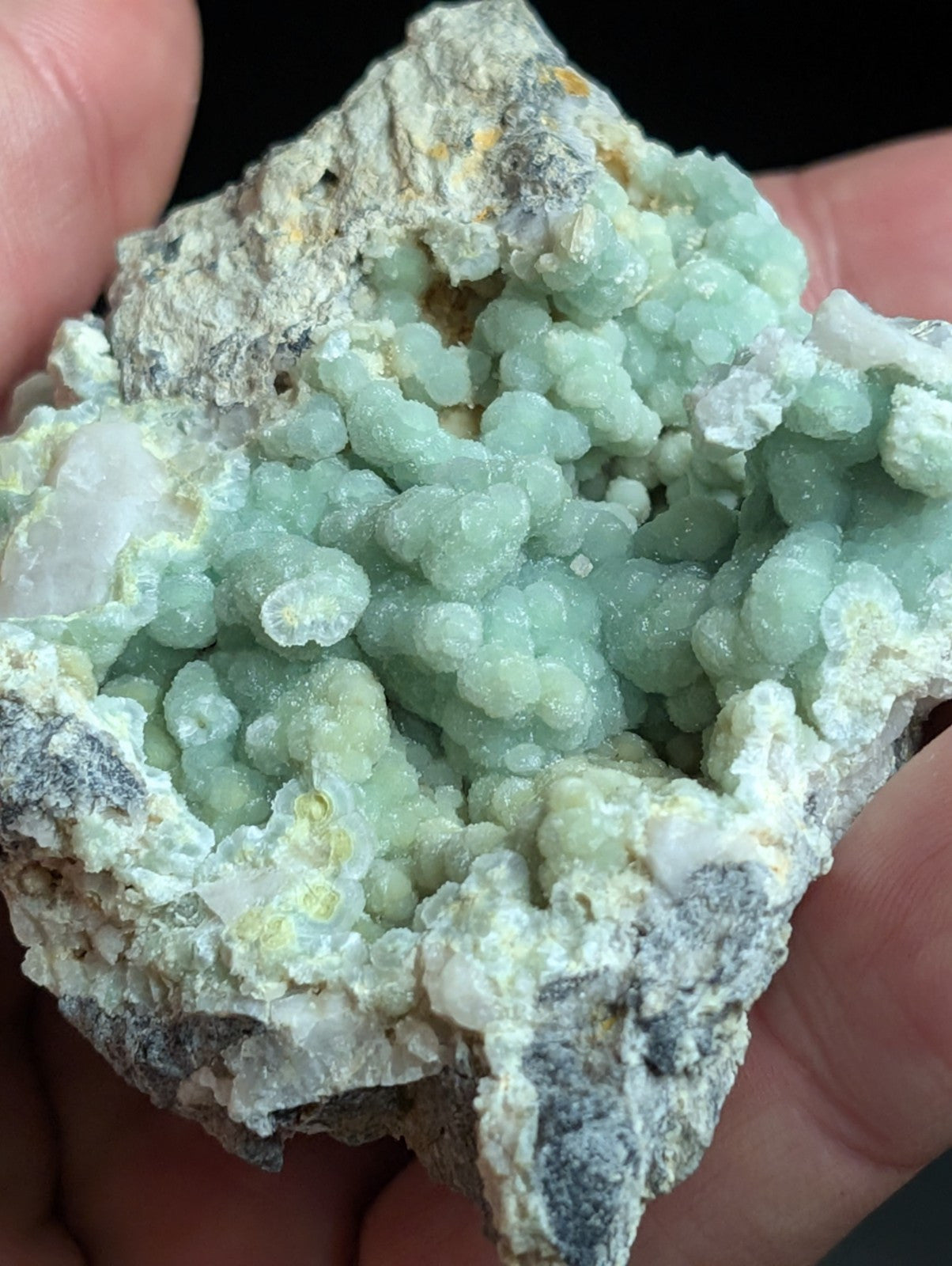 Green Wavellite - Old Stock - Mauldin Mountain, Arkansas, USA