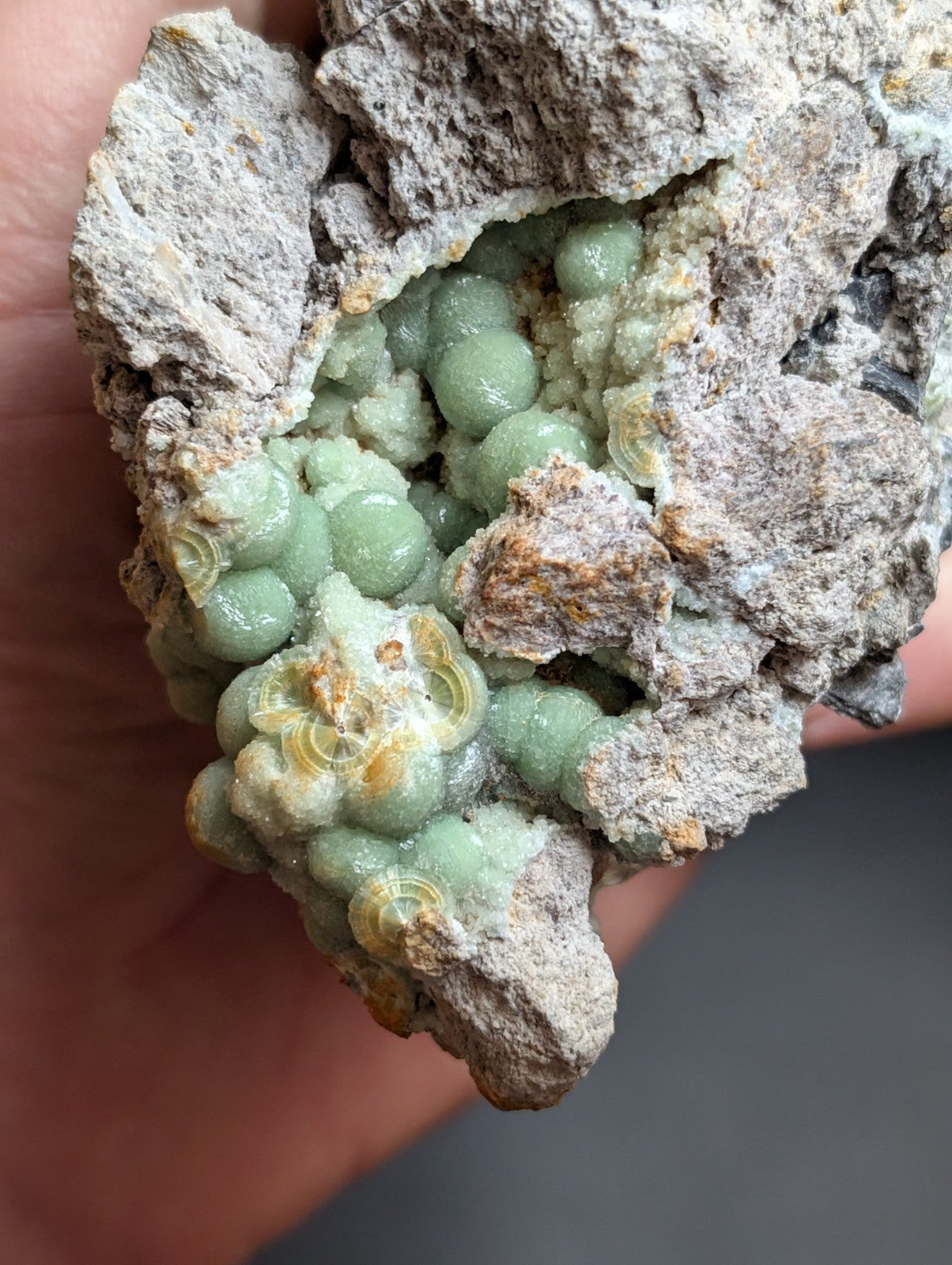 A+++ Wavellite, Vibrant Green -Old Stock - Mauldin Mountain, Arkansas, USA