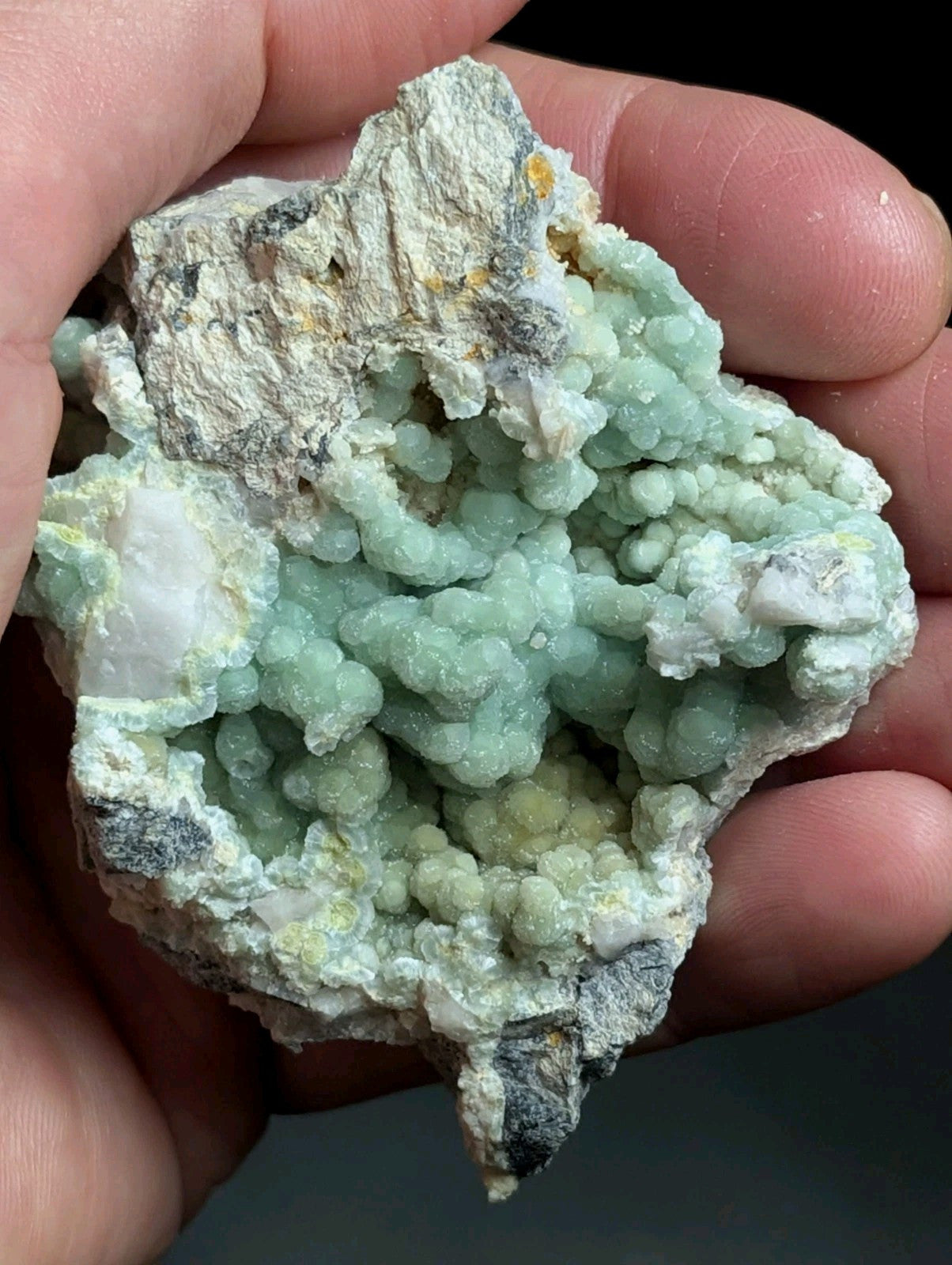 Green Wavellite - Old Stock - Mauldin Mountain, Arkansas, USA