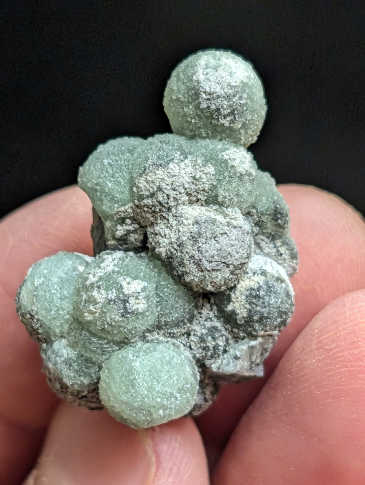 Wavellite w/ SiO2 Pseudomorphs, Mauldin Mountain, Montgomery Co. Arkansas, A++