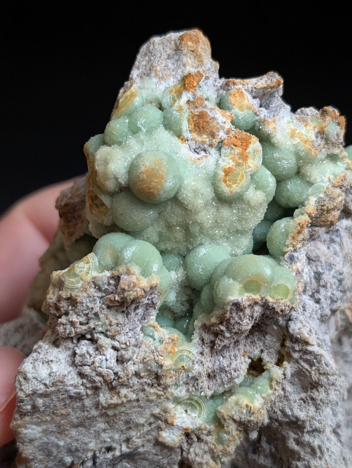 A+++ Wavellite, Vibrant Green -Old Stock - Mauldin Mountain, Arkansas, USA