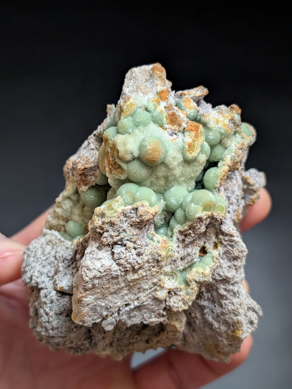 A+++ Wavellite, Vibrant Green -Old Stock - Mauldin Mountain, Arkansas, USA