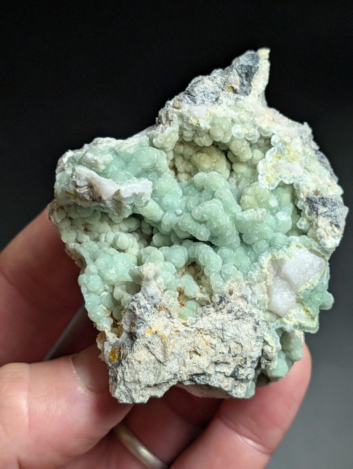 Green Wavellite - Old Stock - Mauldin Mountain, Arkansas, USA