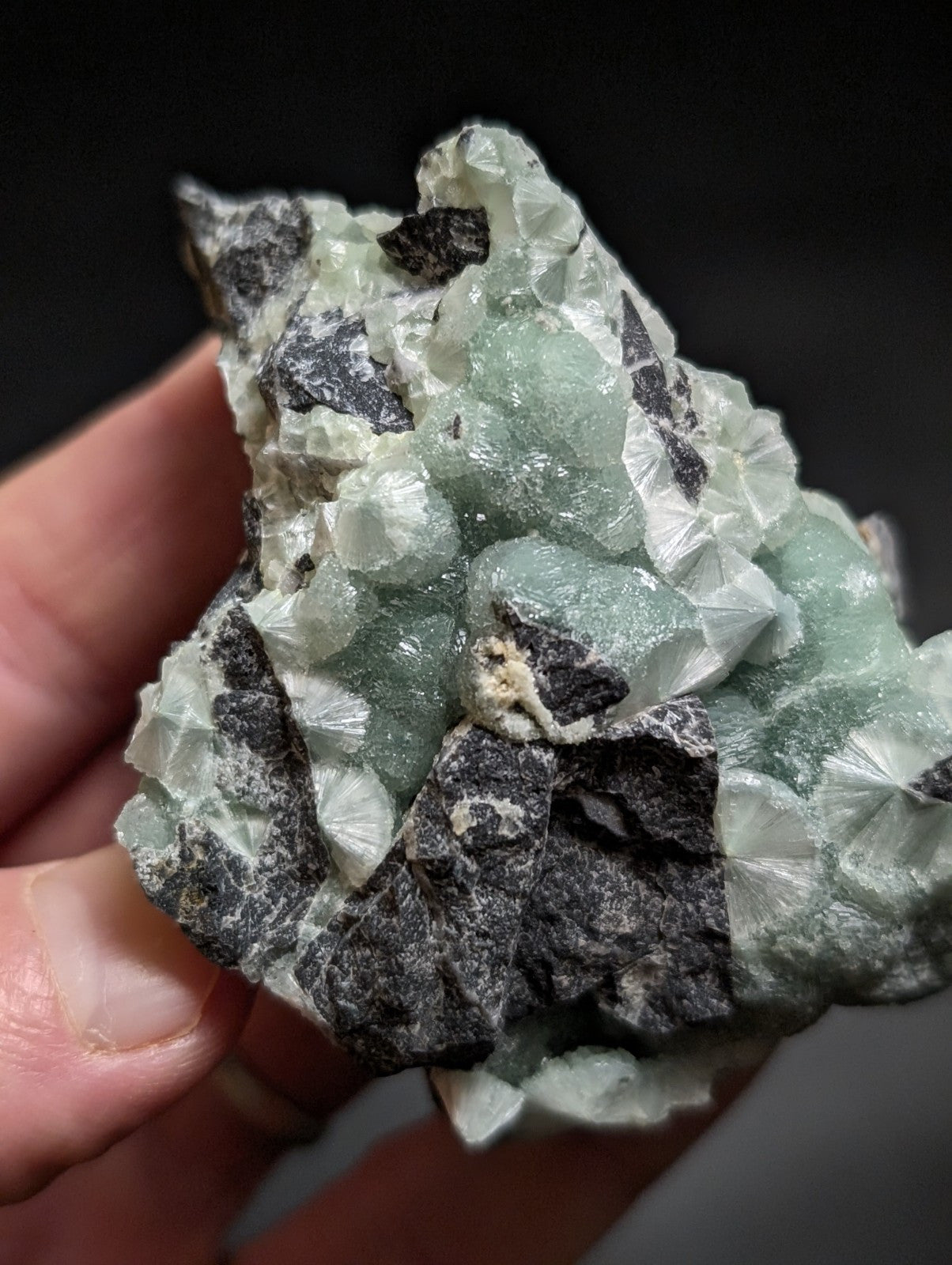 Wavellite -Old Stock - Mauldin Mountain, Arkansas, USA