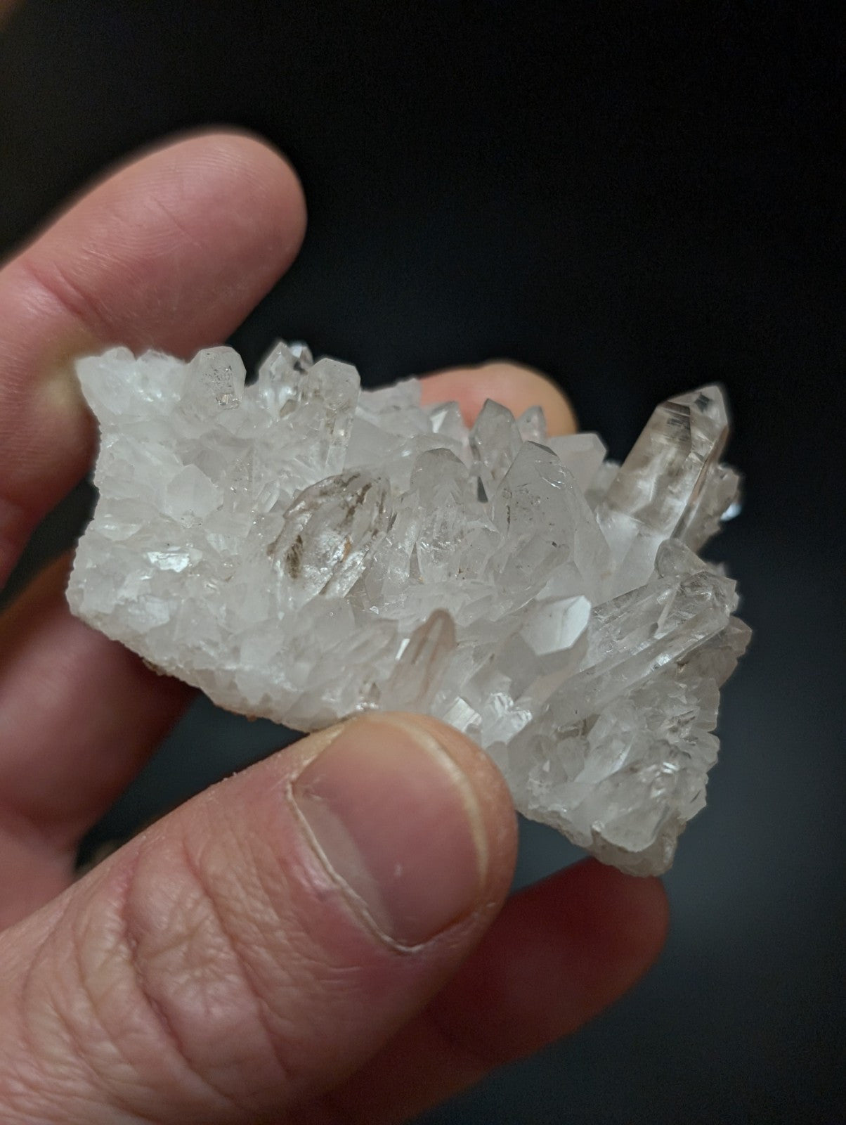 A+ Quartz Crystal Cluster, Old Stock, Montgomery County, Arkansas, ooak