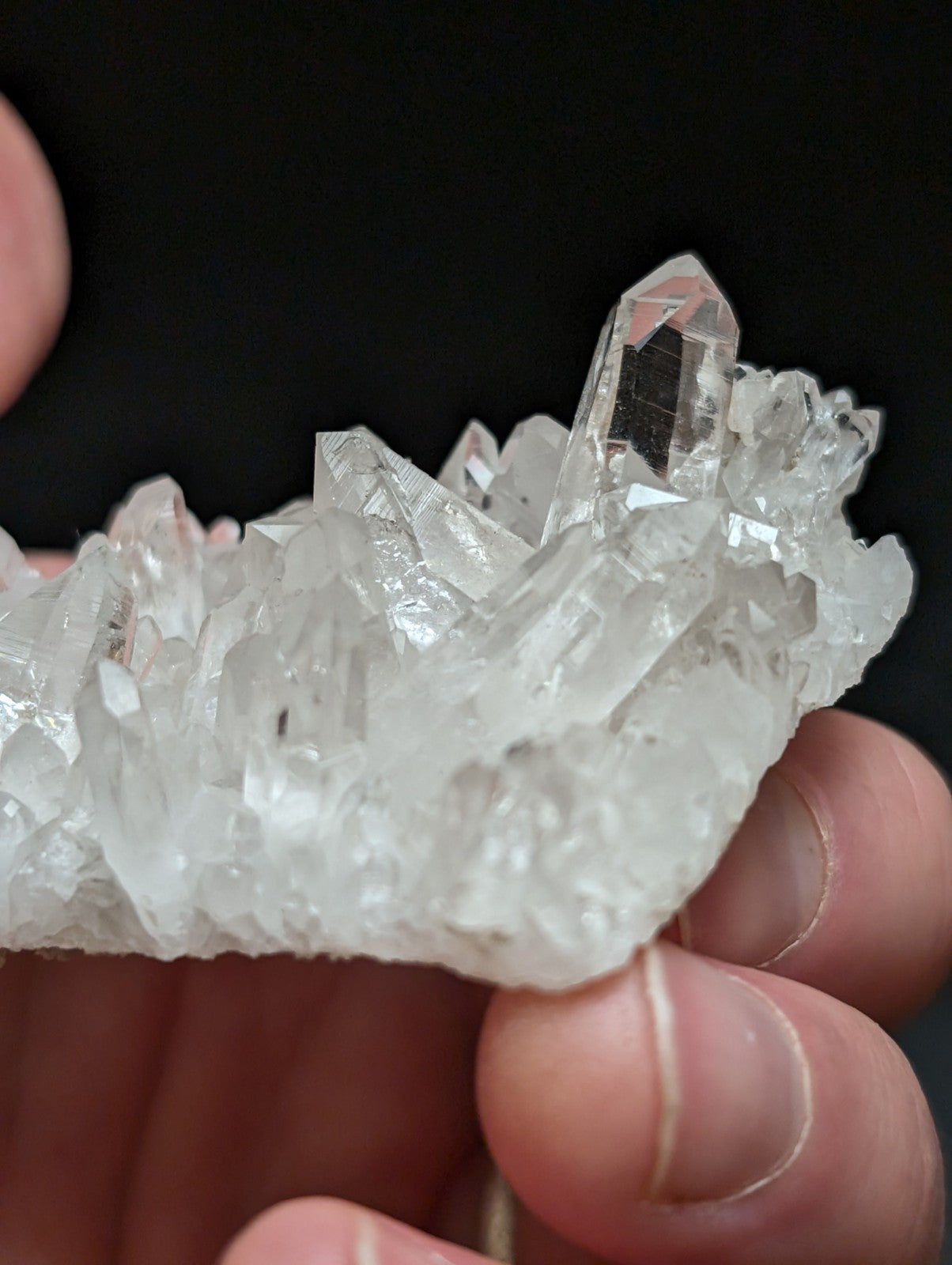 A+ Quartz Crystal Cluster, Old Stock, Montgomery County, Arkansas, ooak