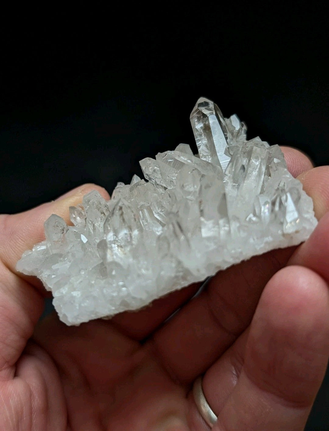 A+ Quartz Crystal Cluster, Old Stock, Montgomery County, Arkansas, ooak