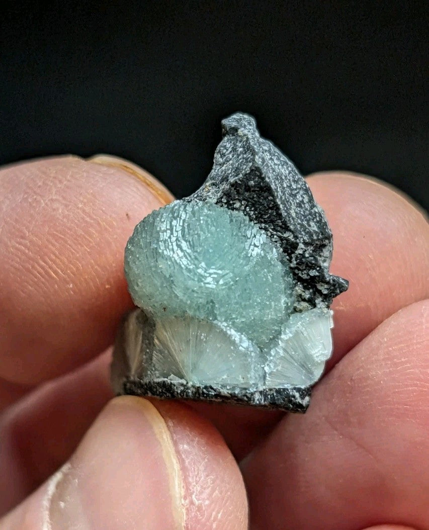 Wavellite w/ Nice Crystallization, Mauldin Mountain, Montgomery Co. Arkansas, A+