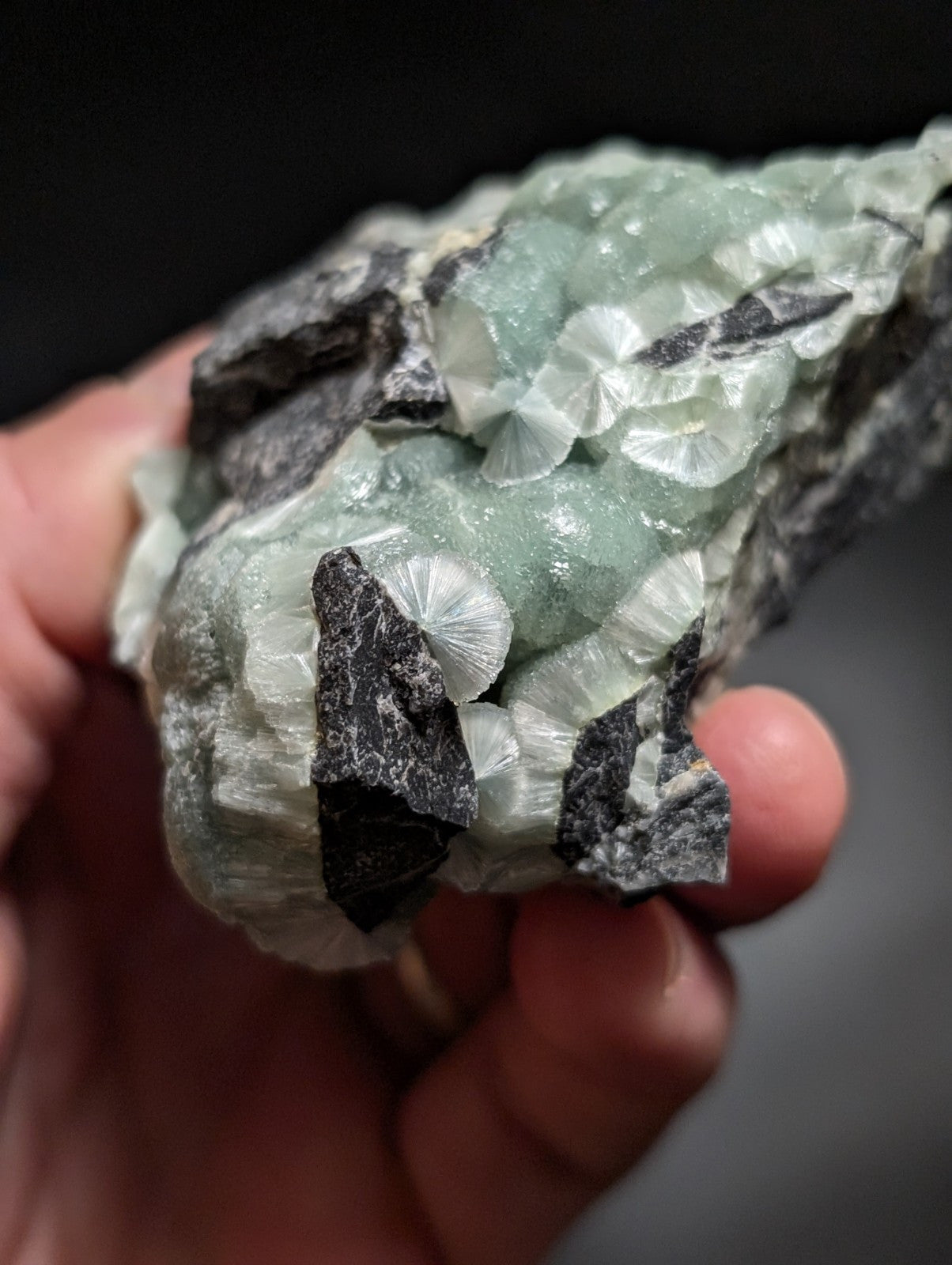 Wavellite -Old Stock - Mauldin Mountain, Arkansas, USA