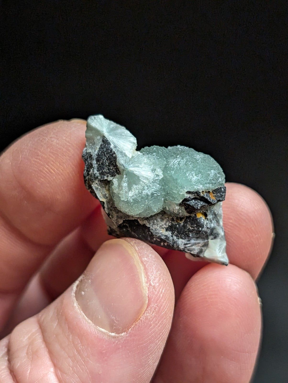 Wavellite w/ Great Crystallization, Mauldin Mountain,Montgomery Co. Arkansas, A+