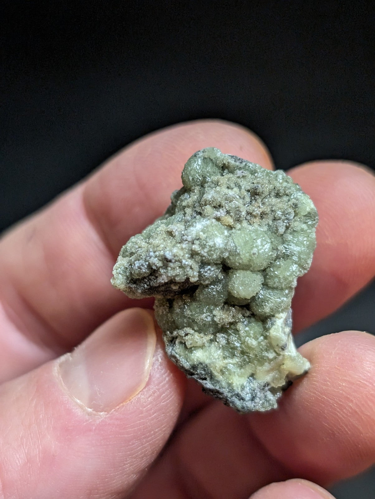 Wavellite w/ SiO2 Pseudomorphs, Mauldin Mountain, Montgomery Co. Arkansas, A++