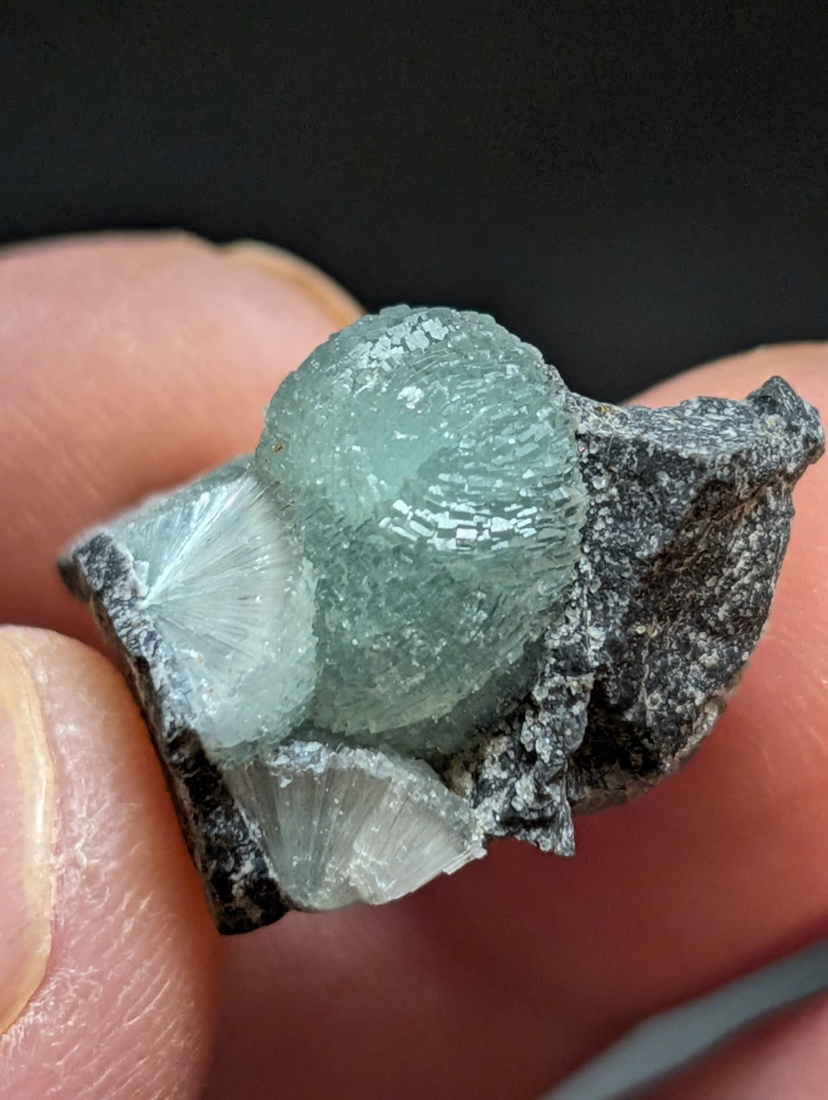 Wavellite w/ Nice Crystallization, Mauldin Mountain, Montgomery Co. Arkansas, A+