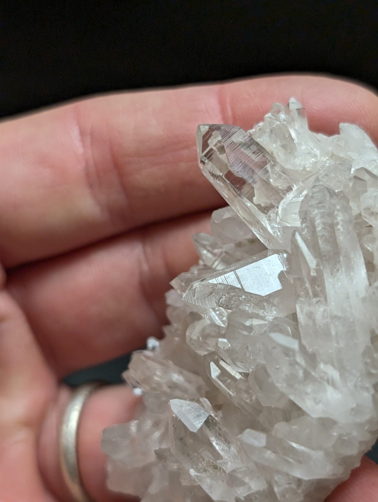 A+ Quartz Crystal Cluster, Old Stock, Montgomery County, Arkansas, ooak