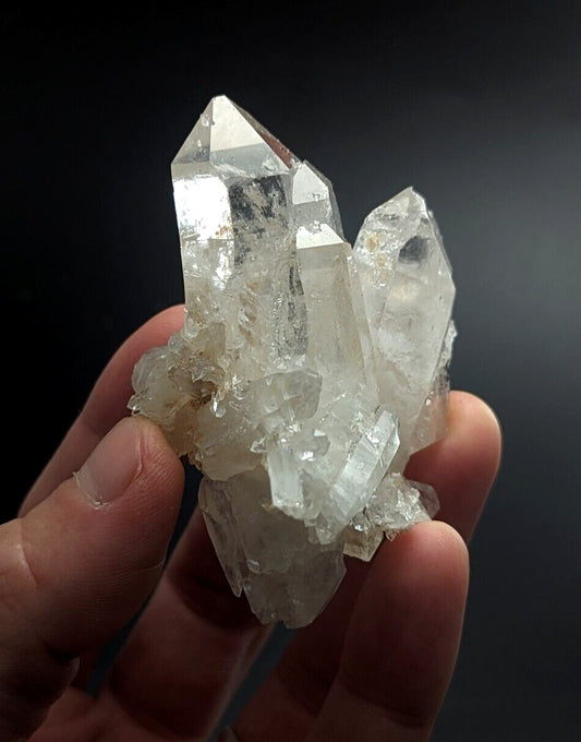 Beautiful Quartz Crystal Cluster, Old Stock, Garland County, Arkansas, ooak