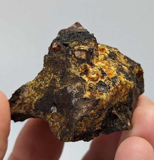 Cacoxenite on Novaculite Matrix, Rare old stock, 1970s, Polk County, Arkansas