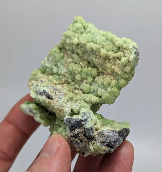 A+ Bright Green Wavellite -Unique Stalactite - Mauldin Mountain, Arkansas