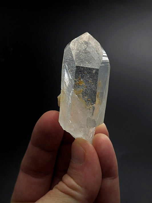 Record Keeper Quartz Crystal Point, Old Stock, Garland County, Arkansas, ooak