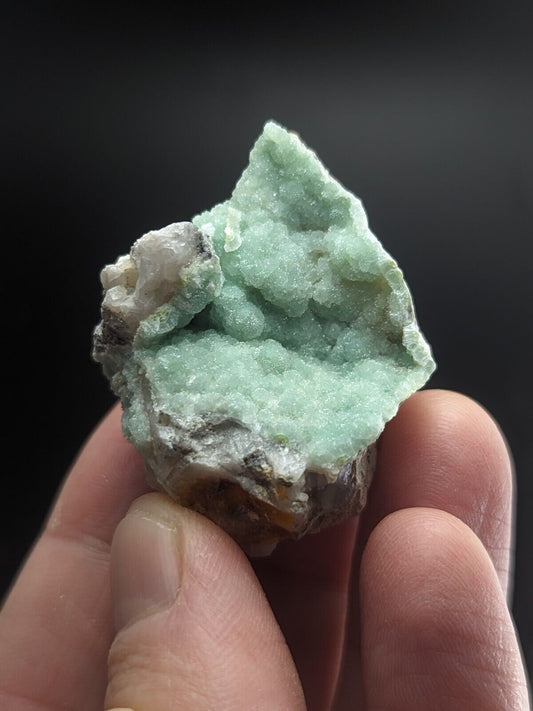 Wavellite on Quartz - Fantastic Old Stock - Mauldin Mountain, Arkansas, ooak