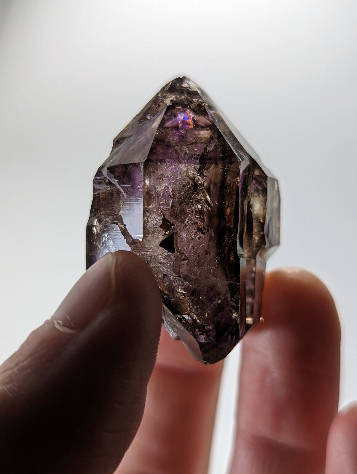 Shangaan Smoky Amethyst Quartz, Chimbuku Mine, Zimbabwe