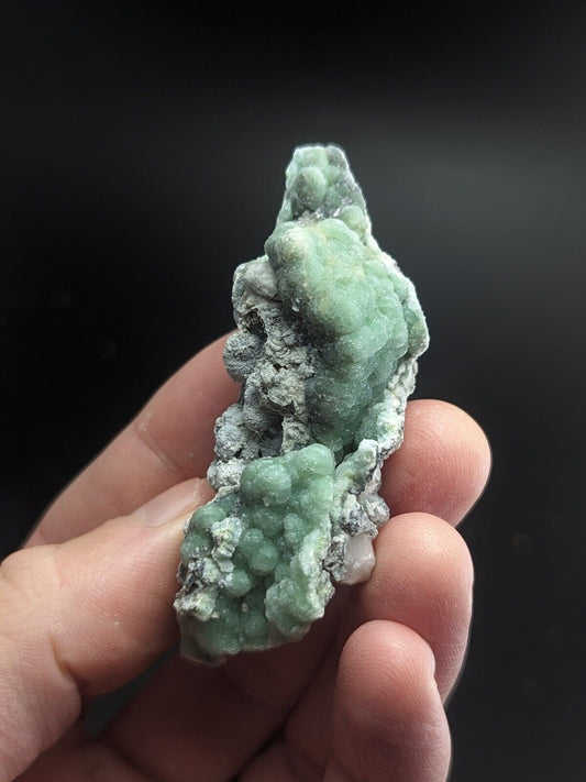 Wavellite w/ Grey SiO2 Pseudomorphs - Old Stock Mauldin Mountain, Arkansas, ooak