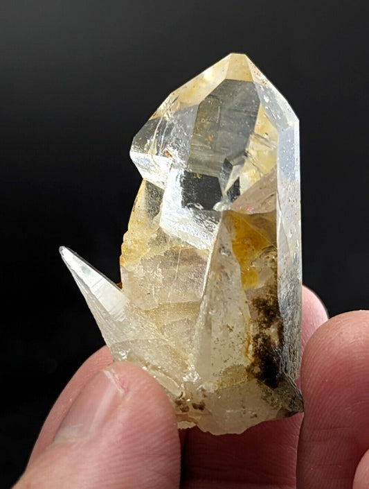 Beautiful Chlorite Quartz Crystal Point, Old Stock, Garland County, Arkansas