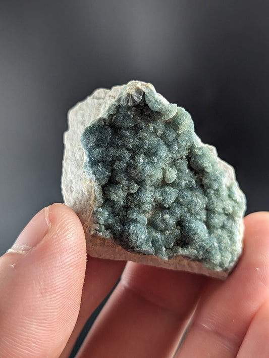 Blue Green Wavellite -Old Stock- Delinde/Schmitt mine - Garland County, Arkansas