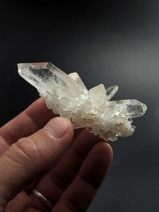 Beautiful Quartz Crystal Cluster, Old Stock, Garland County, Arkansas, ooak