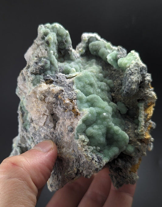 Amazing Large Wavellite on Quartz - Old Stock - Mauldin Mountain, Arkansas