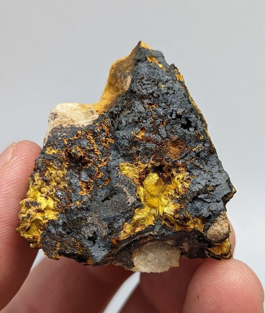 Cacoxenite on Novaculite Matrix, Rare old stock, 1970s, Polk County, Arkansas